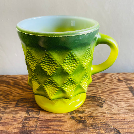 【USA vintage】 FIRE KING ファイヤーキング キンバリー グリーン