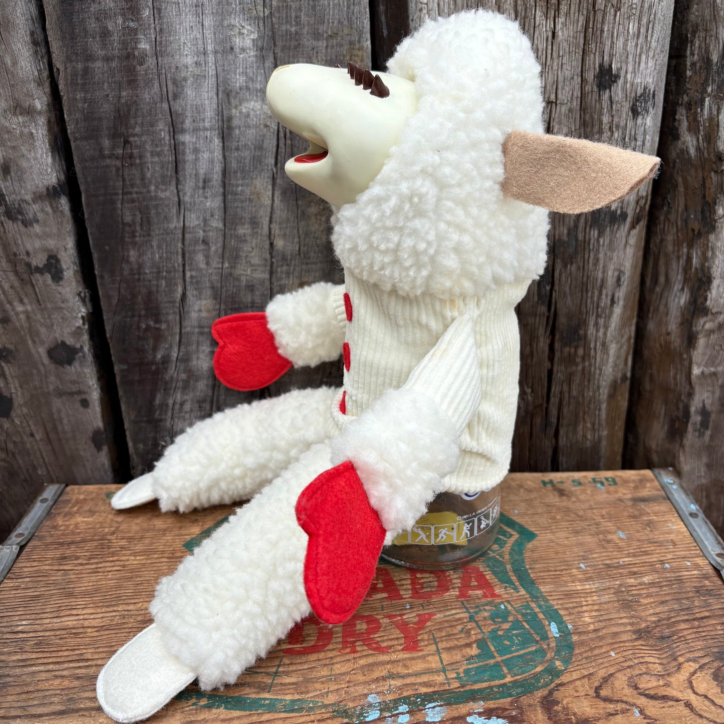 【1993 USA 】PLAYTECH Lamb Chop Hand Puppet
