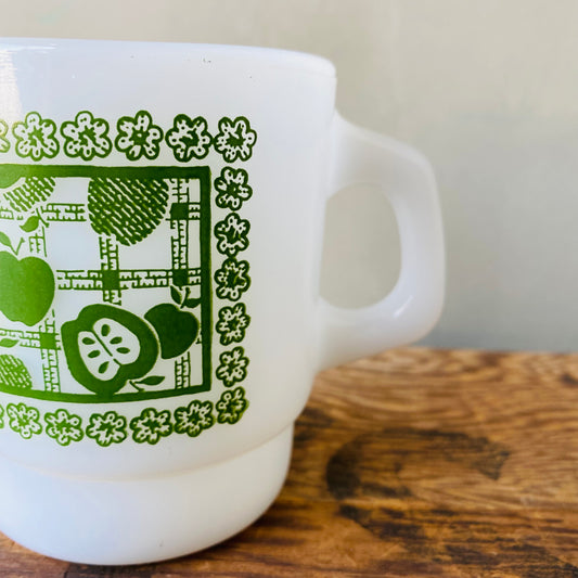 【1960-1976 USA vintage】Fire-King アップル