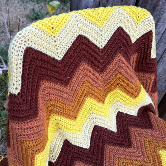 【USA vintage】granny blanket