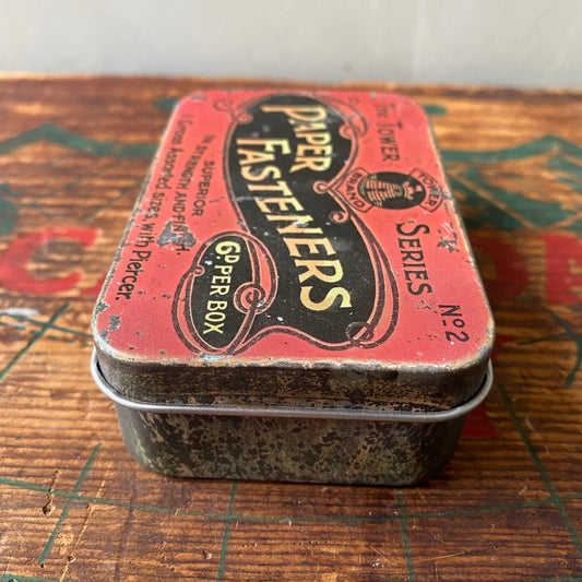 【USA】tin can PAPER FASTENERS