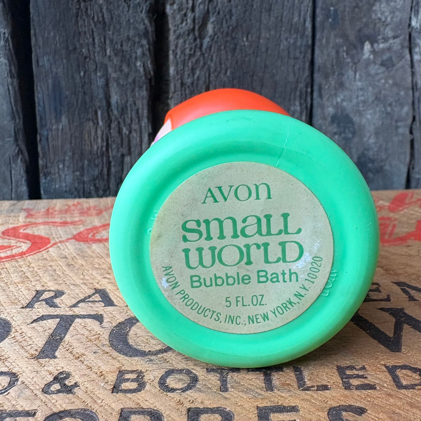 【1970s USA vintage】AVON Small World bottle