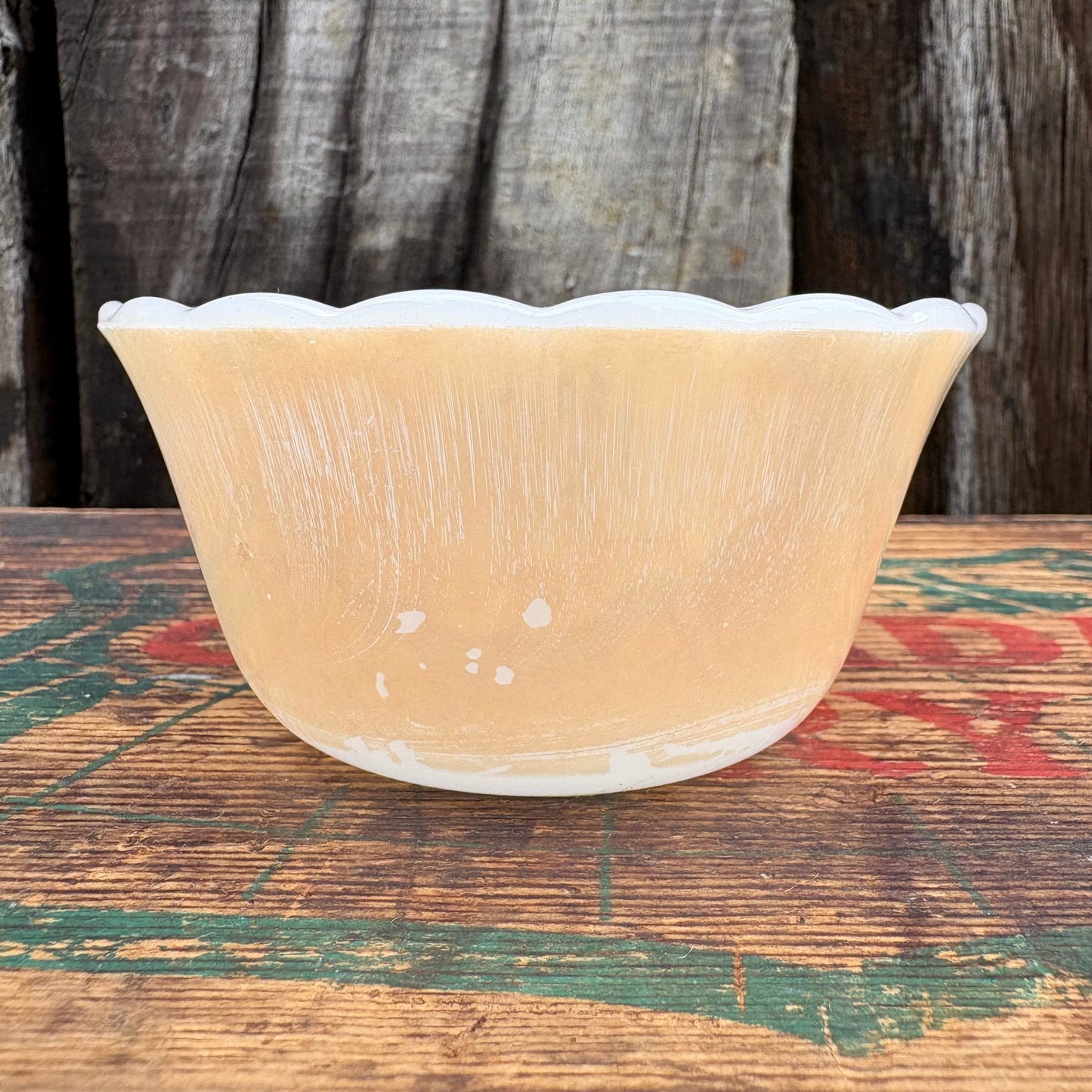 【USA vintage】Fire-King custard cup