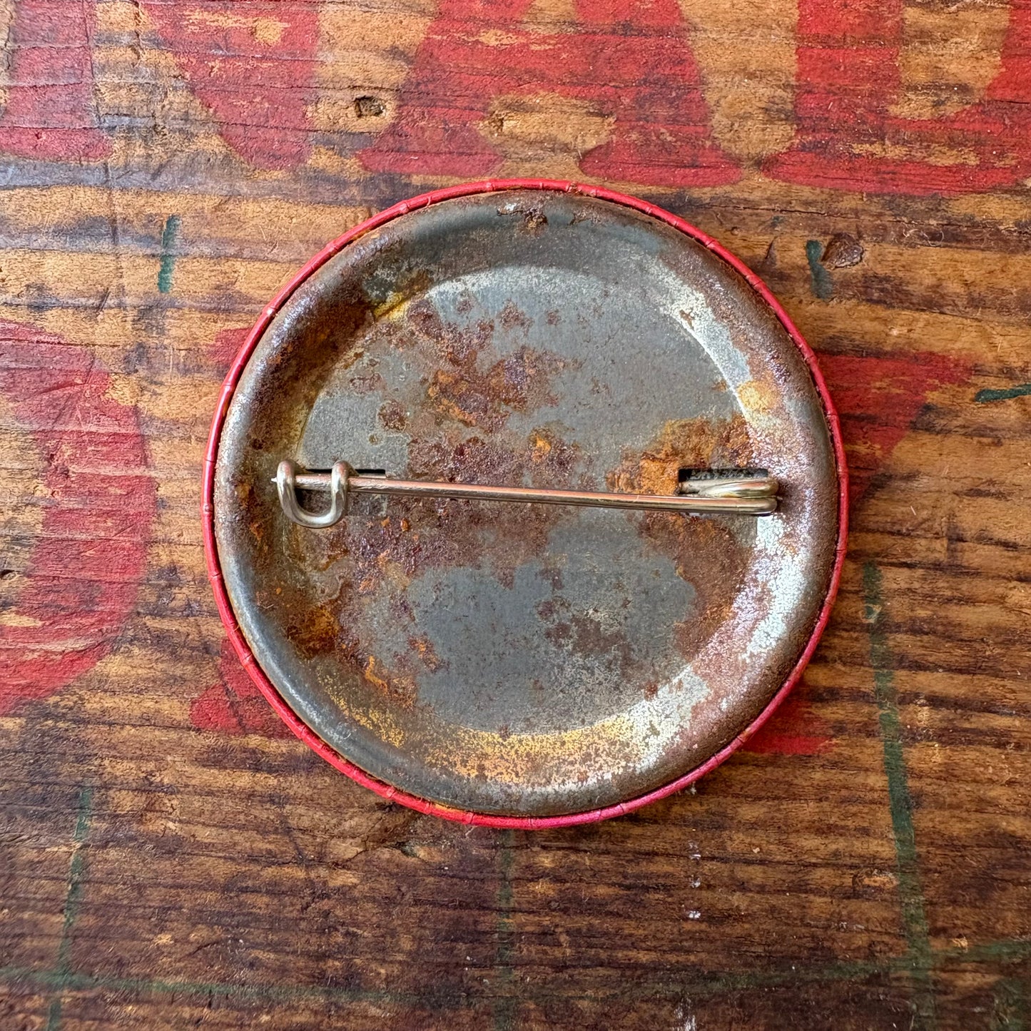 【USA vintage】PINBACK BUTTON 缶バッジ Denny’s &MILK