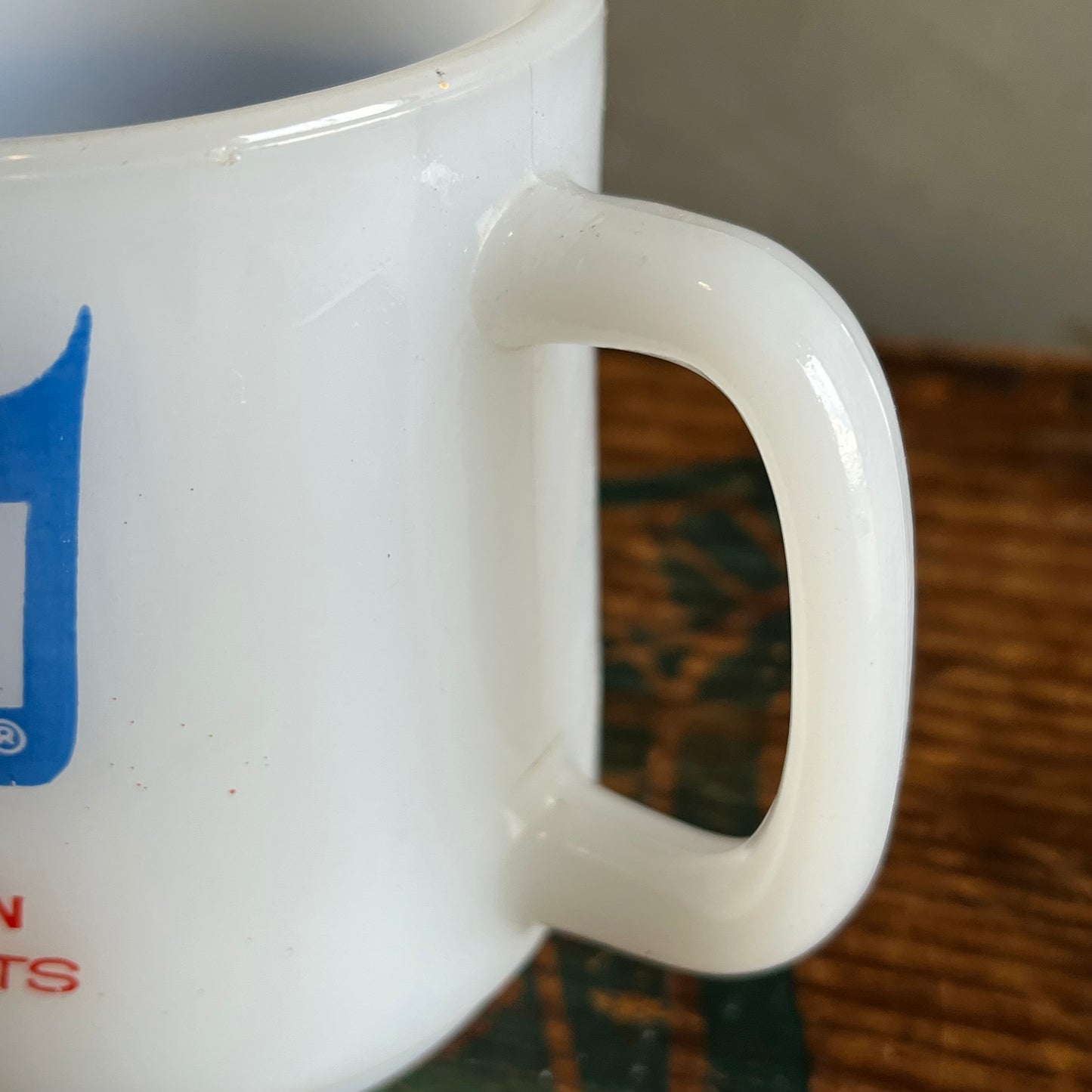 【USA vintage】GLASBAKE BUFFERIN アドバタイジング マグカップ