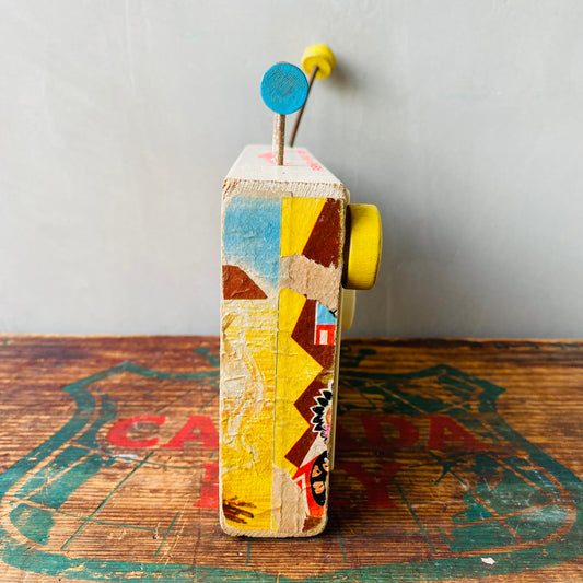 【1961 USA vintage】FISHER・PRICE TOYS TV-RADIO