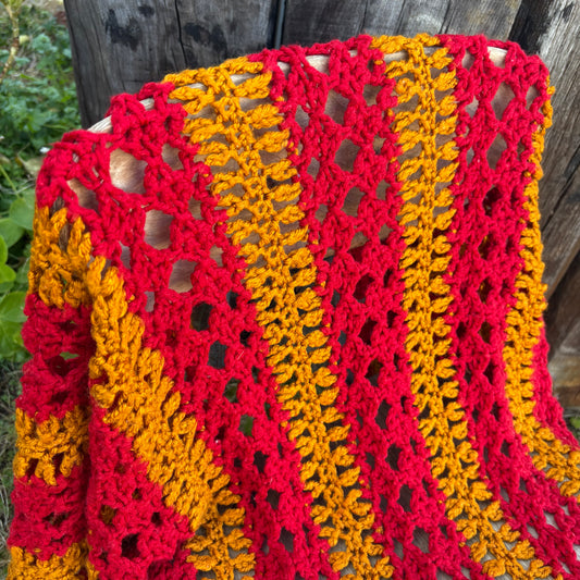 【USA vintage】granny blanket