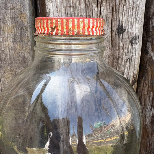 【1950s USA vintage】glass bottle