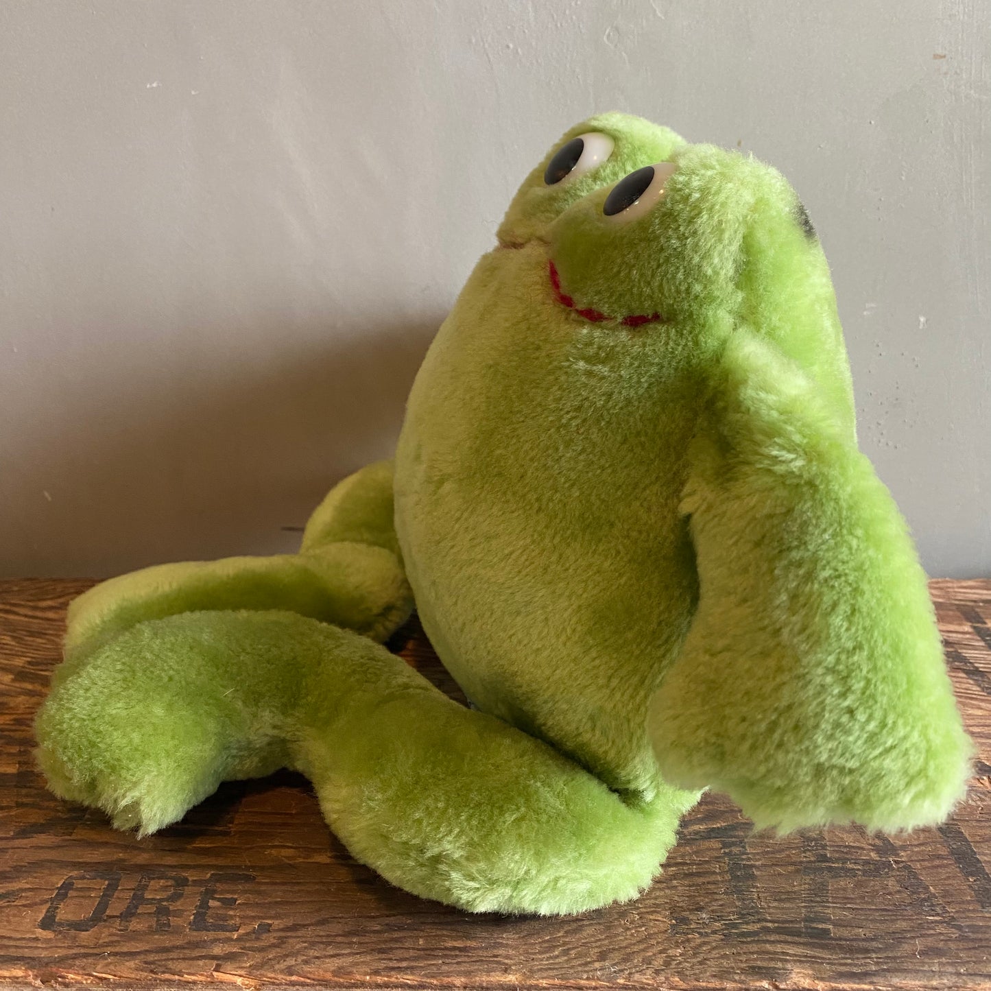 【1974 vintage】 R.DAKIN&CO FROG カエル ぬいぐるみ