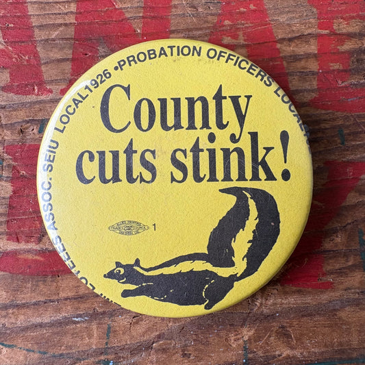 【USA vintage】PINBACK BUTTON 缶バッジ スカンク