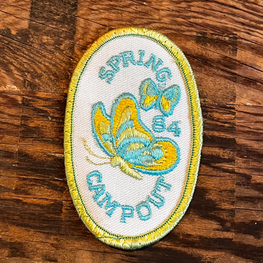 【USA vintage】ワッペン SPRING CAMPOUT ‘84