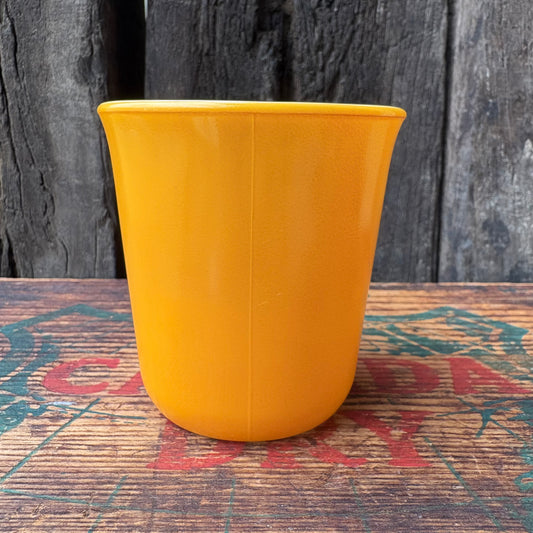 【USA vintage】CORNING mugcup yellow