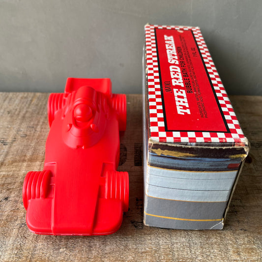 【1979 USA vintage】
AVON THE RED STREAK BUBBLE BATH Bottle