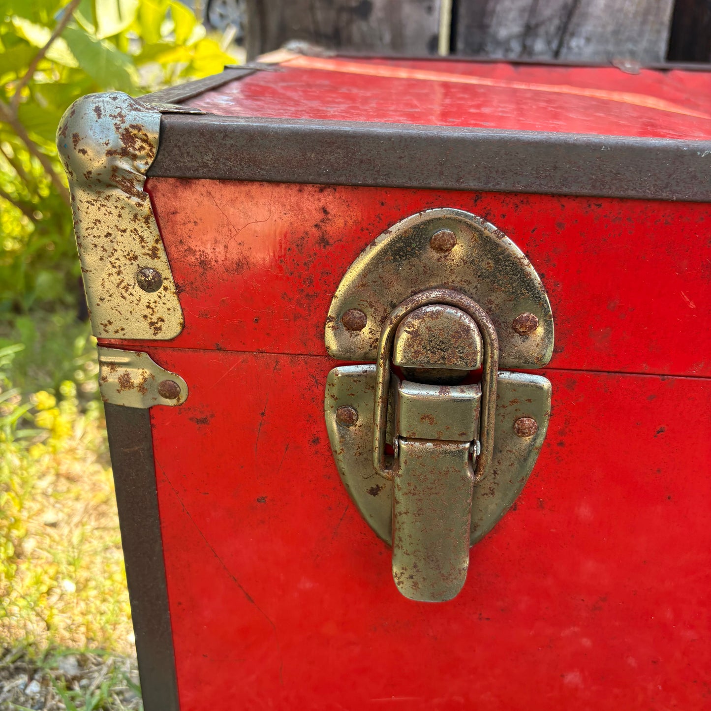 【1960s USA vintage】steamer trunk