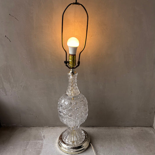 【USA vintage】cut glass table ramp