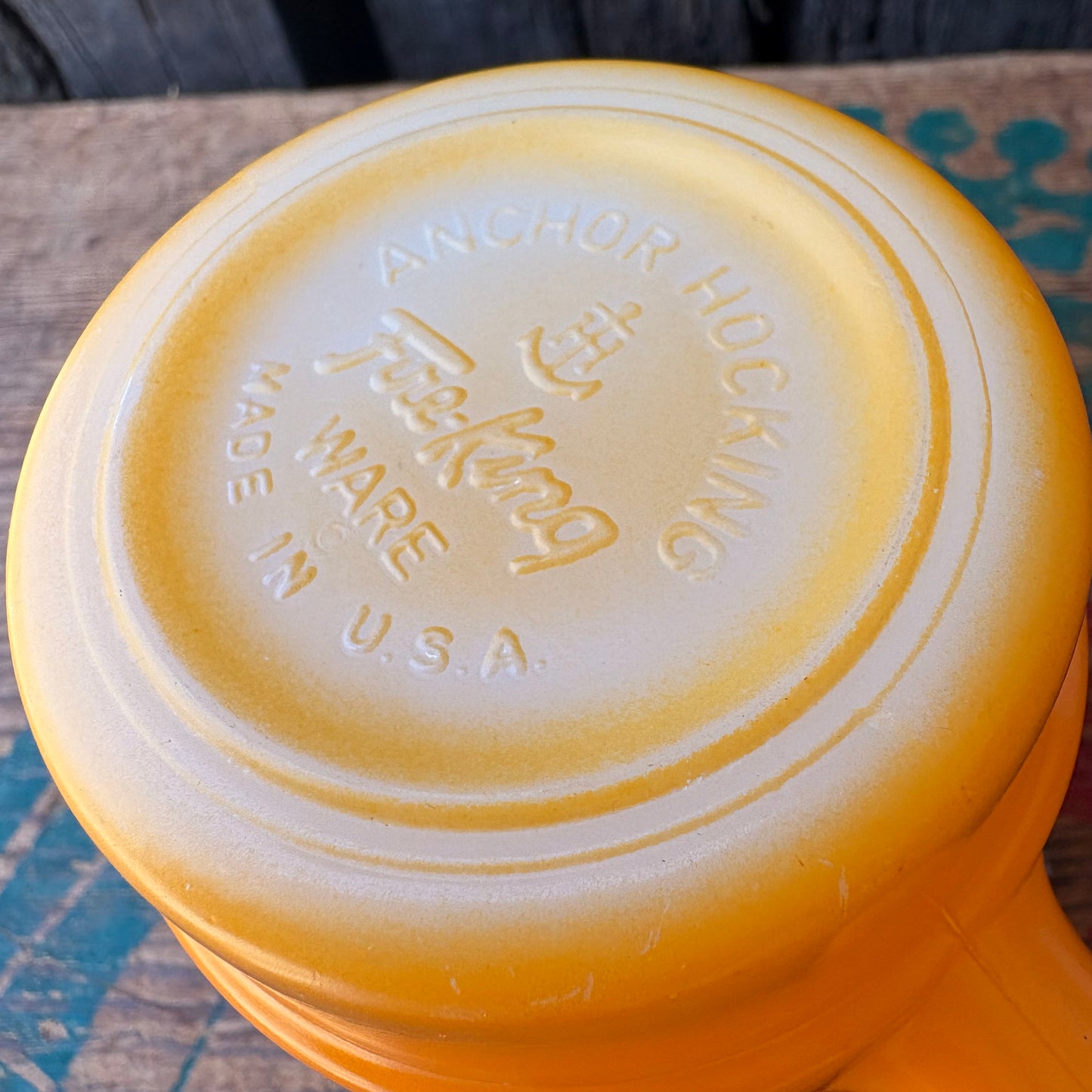 【1960s USA vintage】Fire-King stacking mug