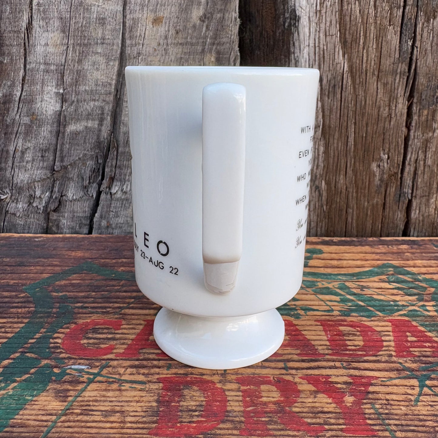 【JAPAN vintage】Rossini LEO mug cup