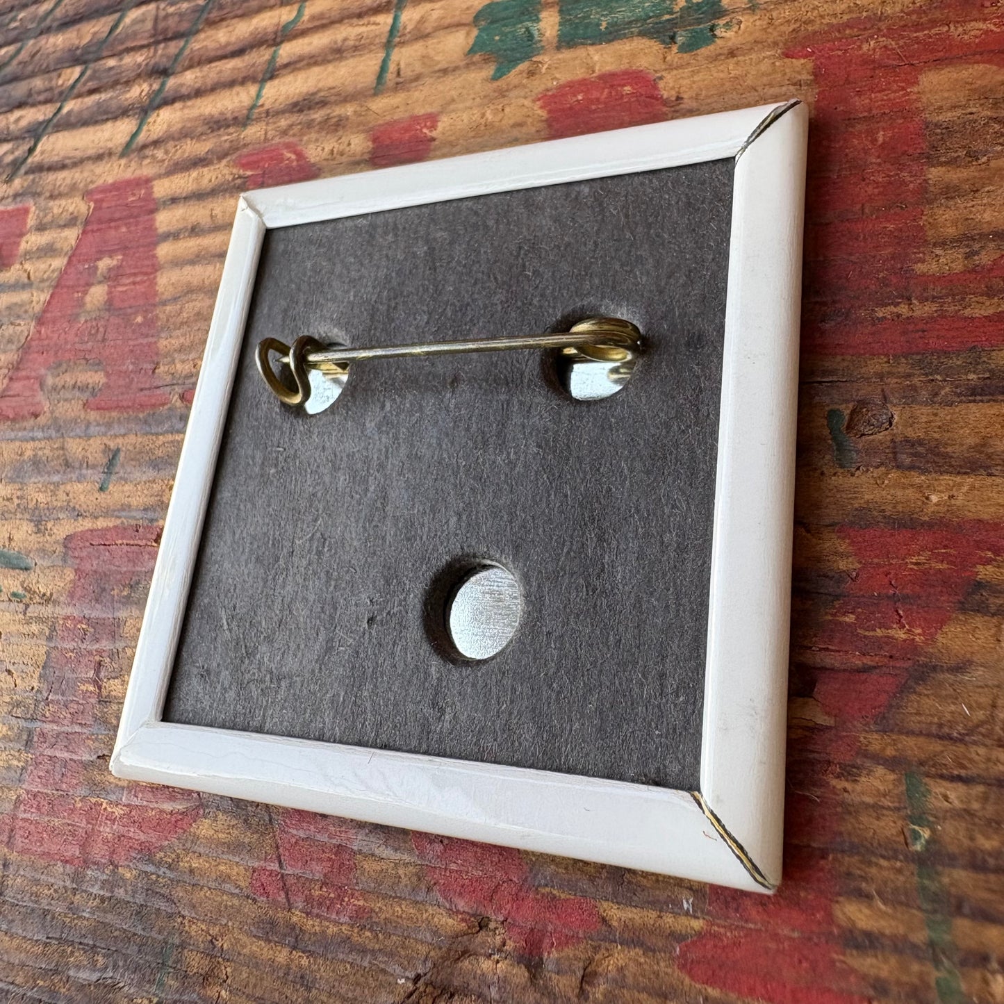 【USA vintage】PINBACK BUTTON 缶バッジ バナナ