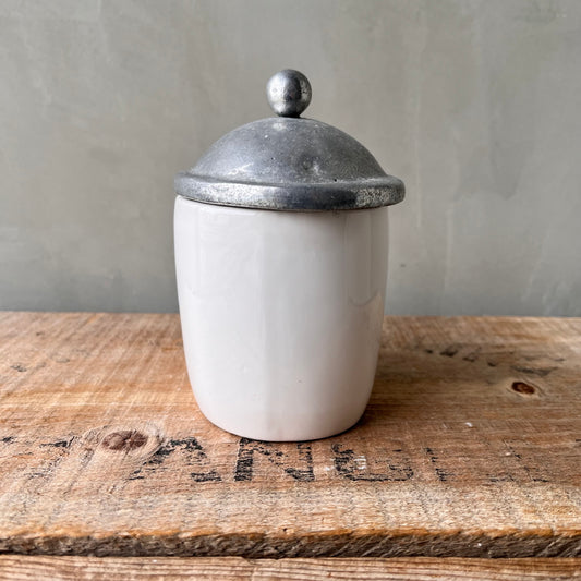 【USA vintage】Canister with casting lid