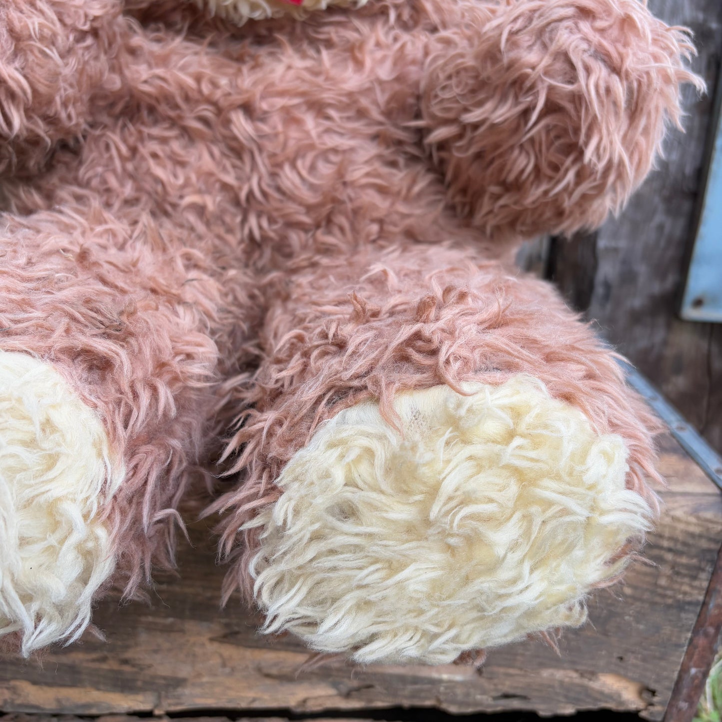 【1960s-1970s USA vintage】TOY MFG teddy bear
