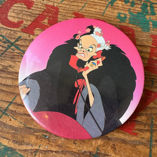 【USA】Disney PINBACK BUTTON