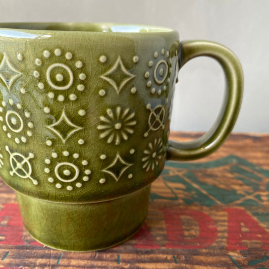 【1970s vintage】JAPAN stacking mug