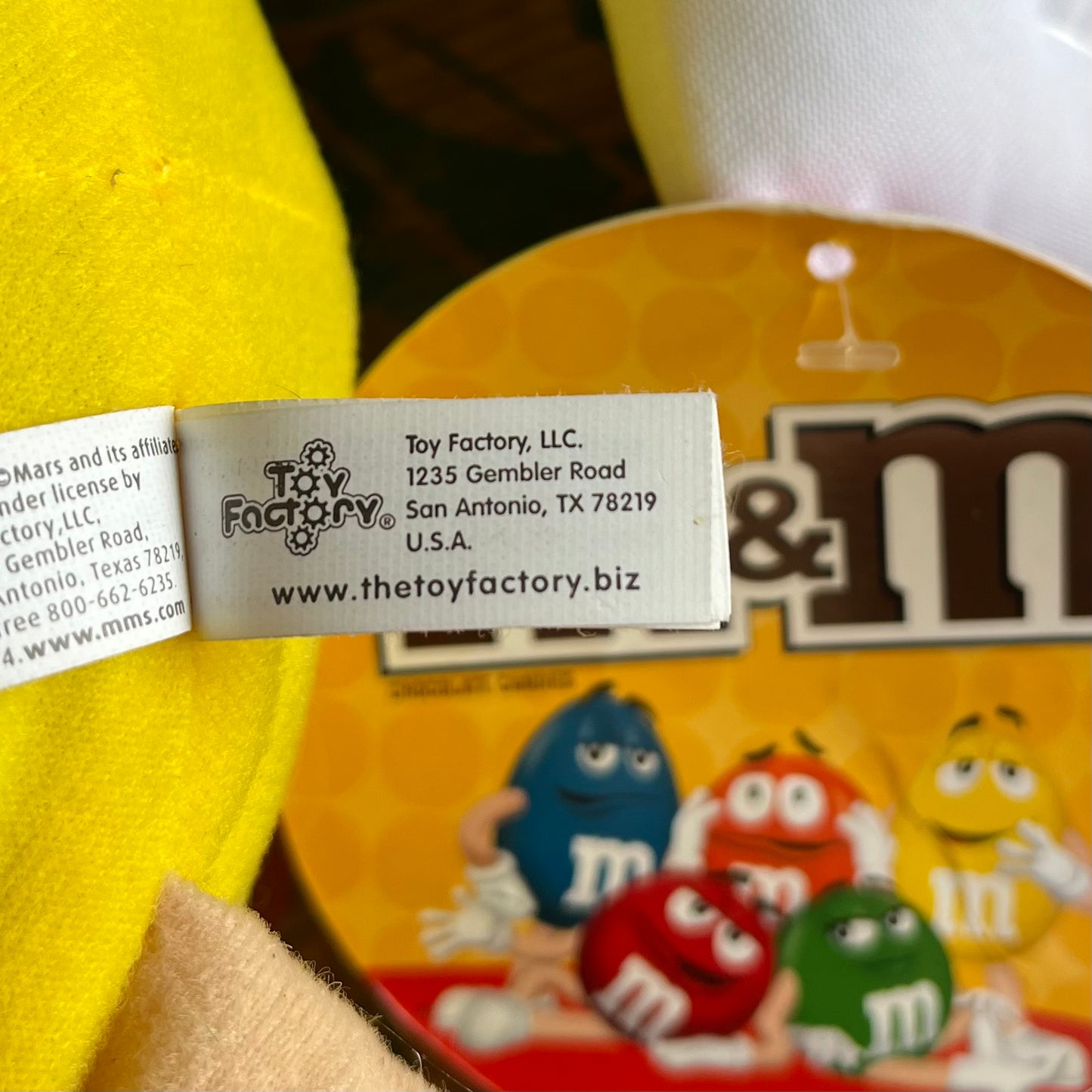 m&m’s
Spokescandies Yellow ぬいぐるみ