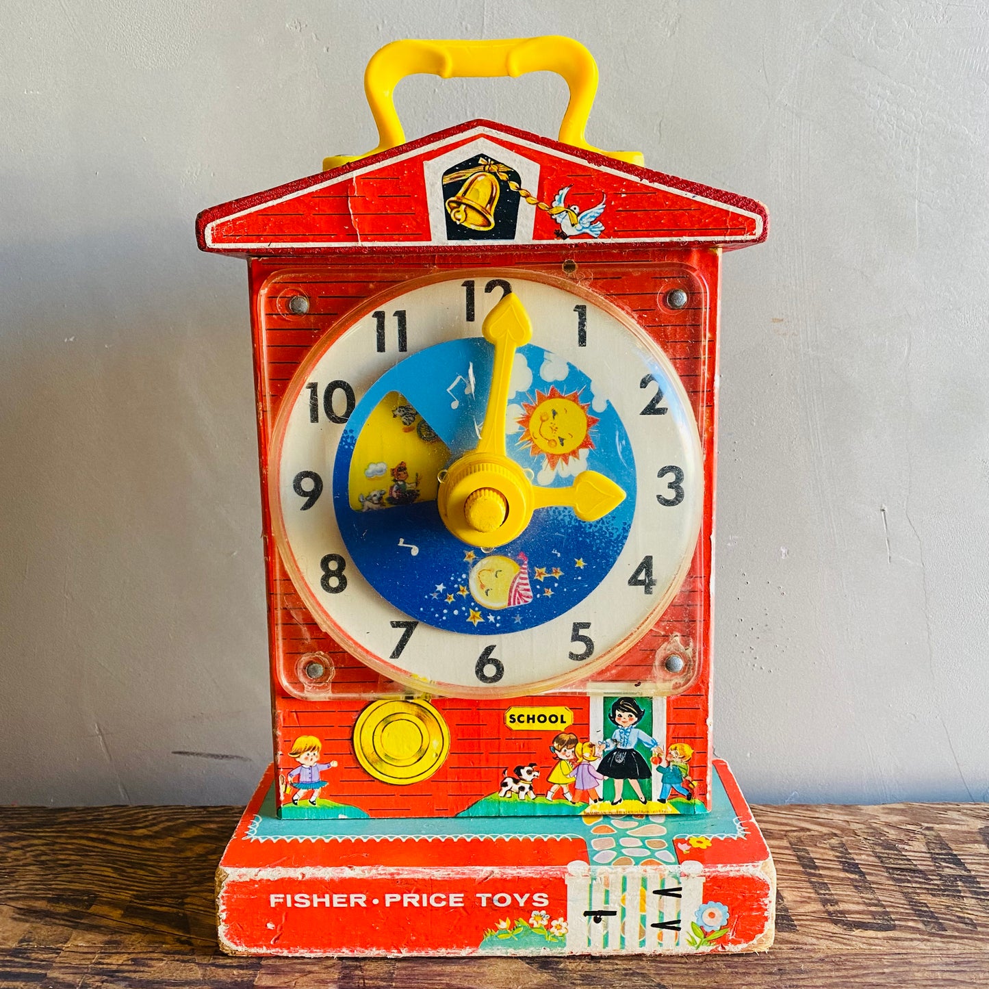 【1960s USA vintage】FISHER PRICE MusicBox