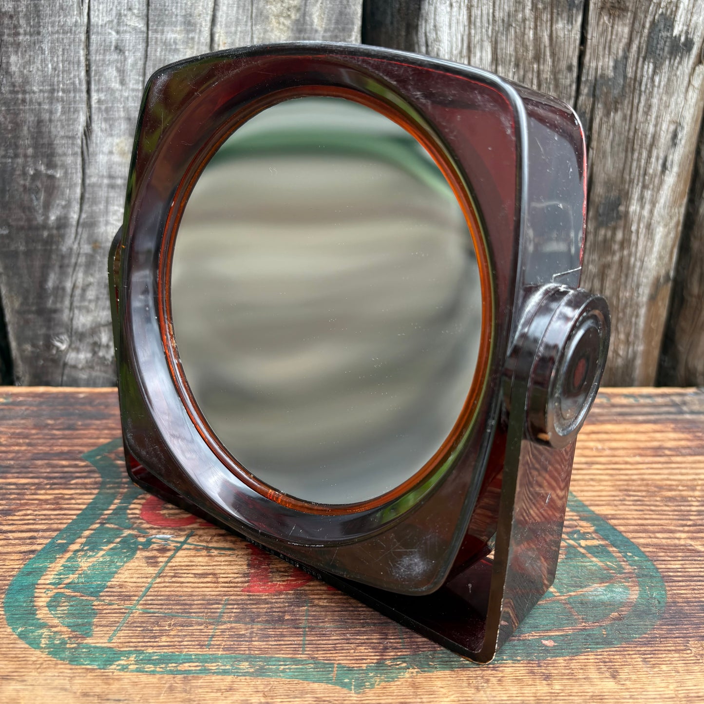 【1970s USA vintage】Two way makeup mirror