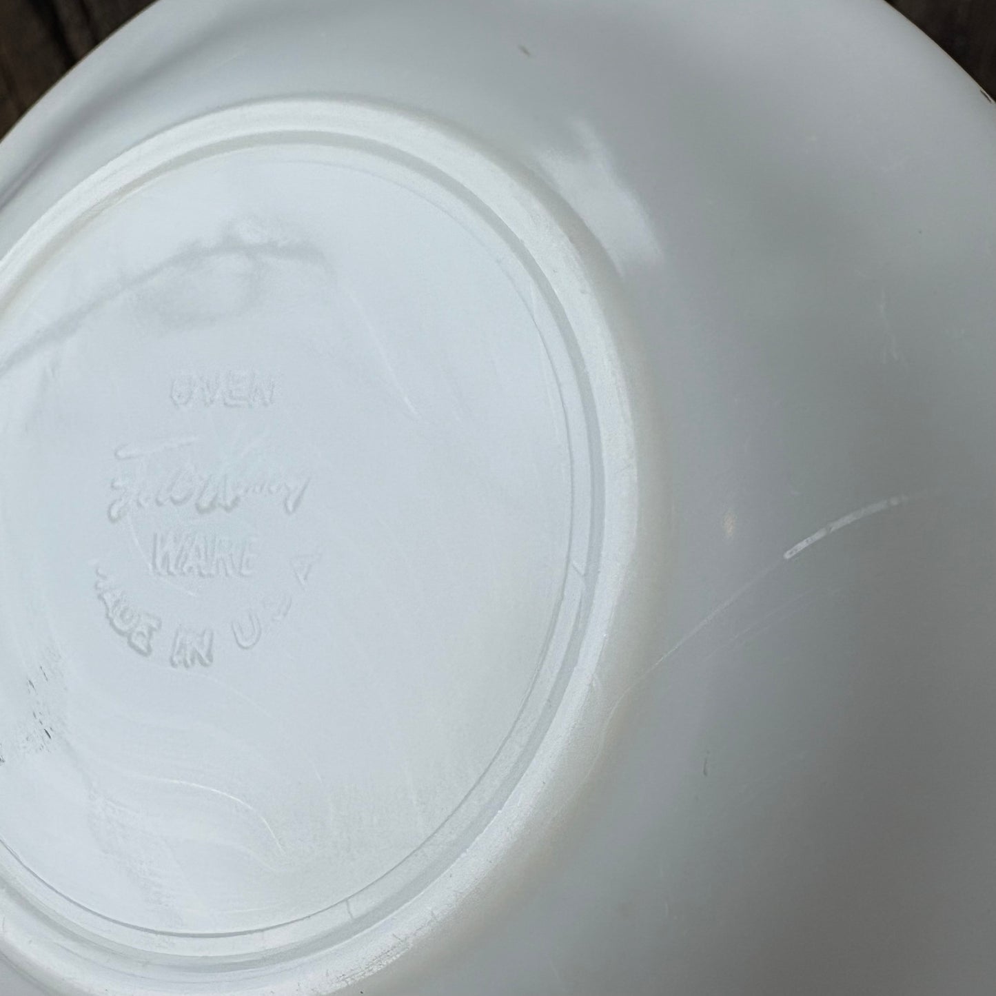 【USA vintage】Fire-King Grey Laurel Cup & Saucer