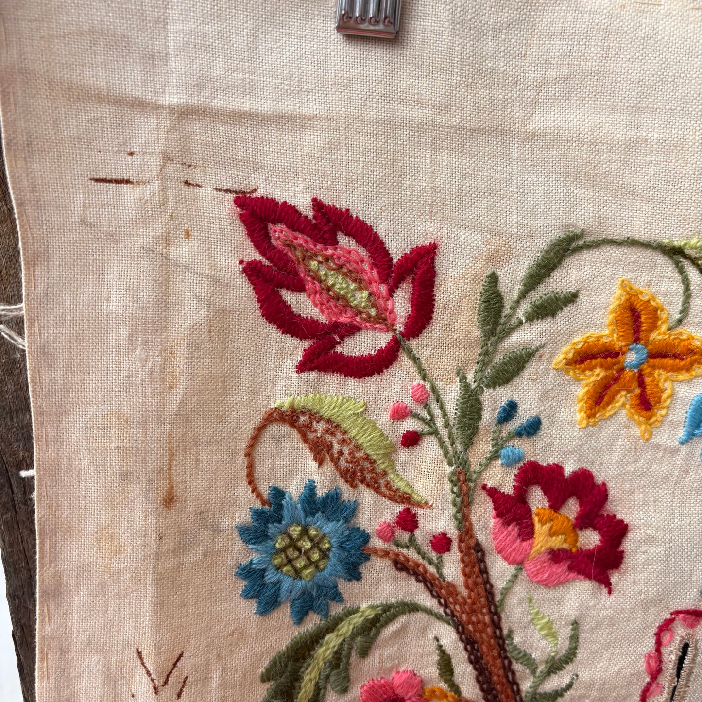 【USA vintage】fabric calendar