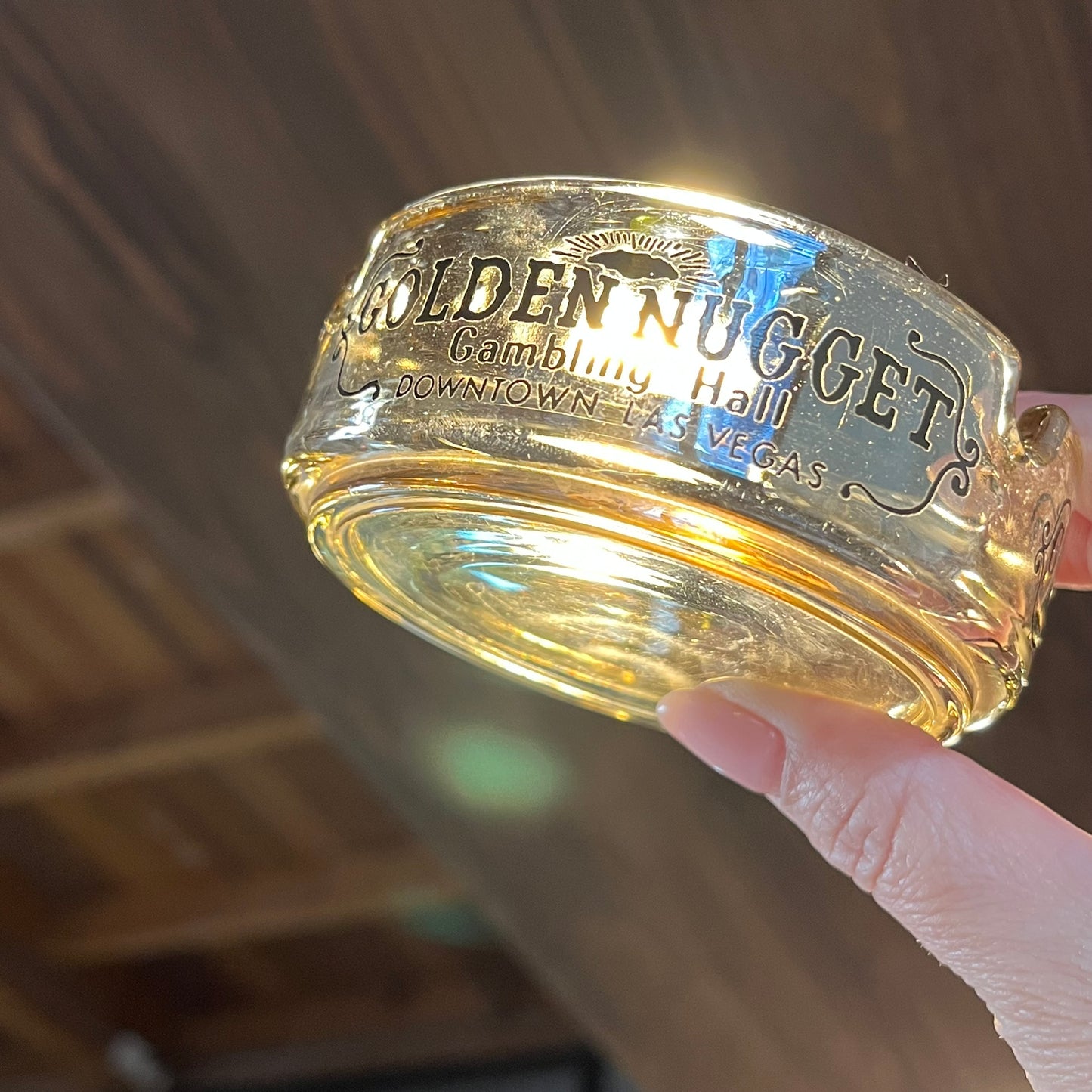 【USA vintage】GOLDEN NUGGET Ashtray