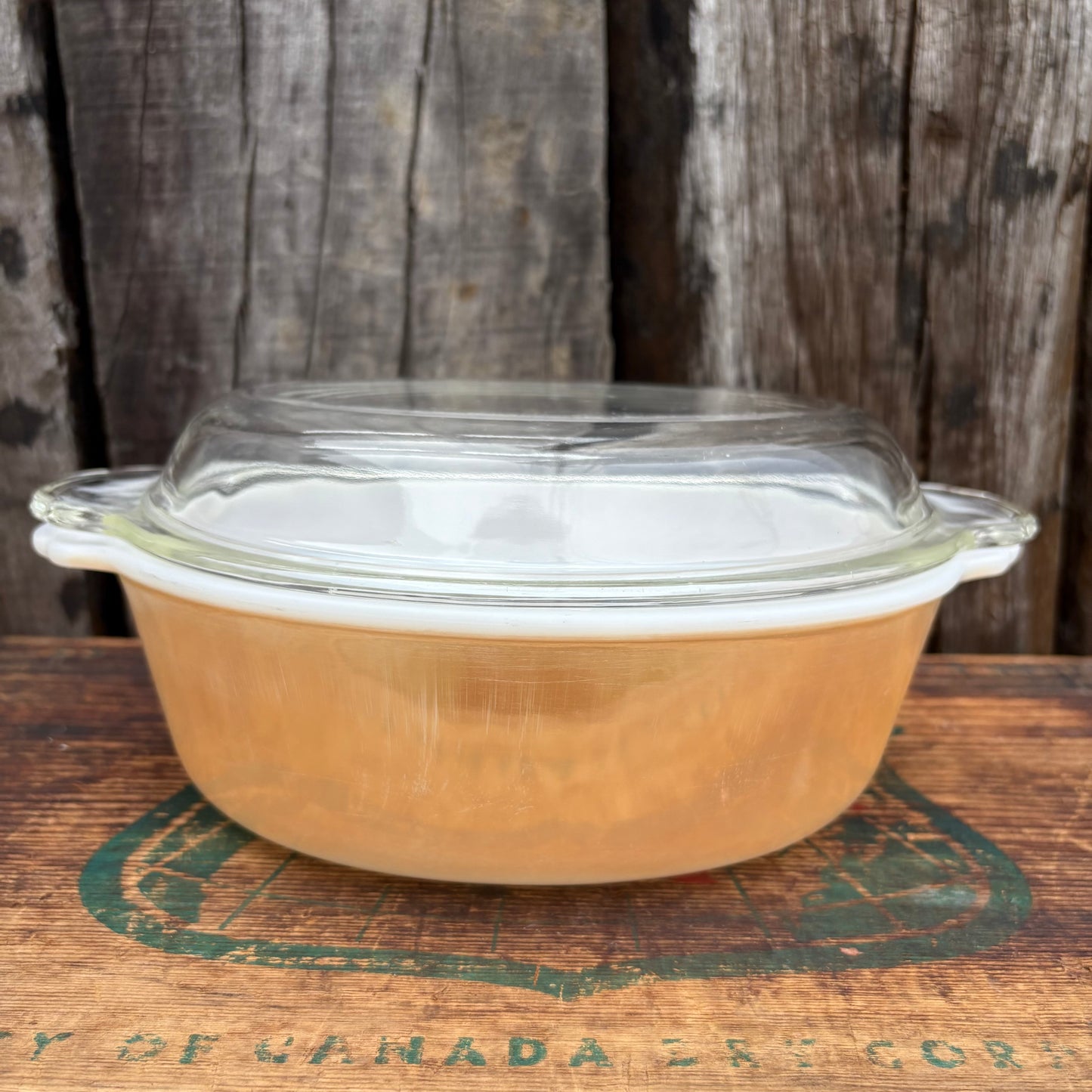 【1958-1971 USA vintage】Fire-King casserole
