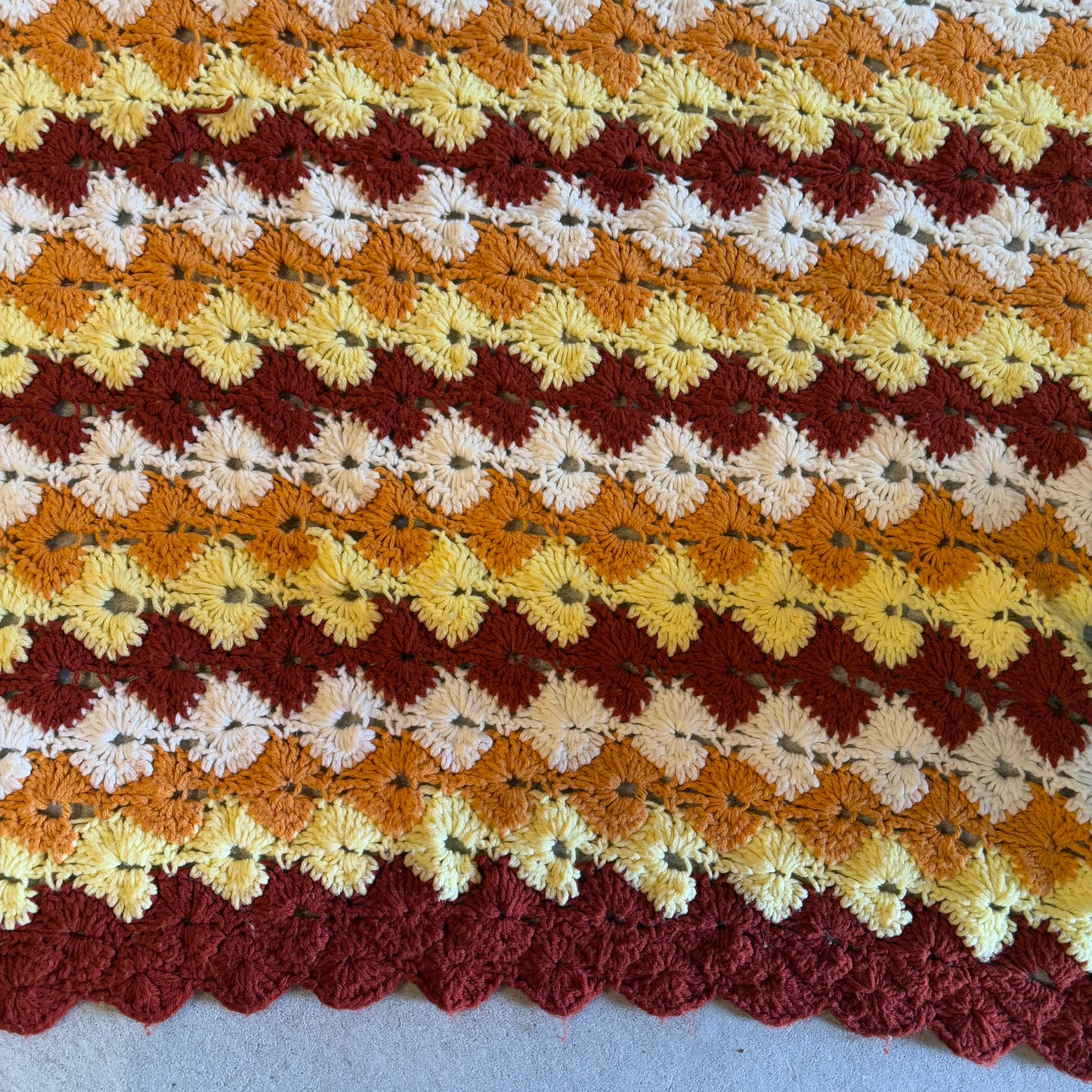 【USA vintage】granny blanket