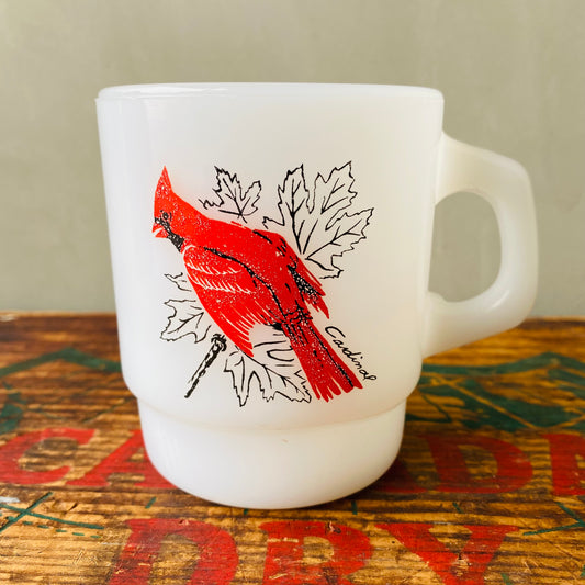 【1960-1976 USA vintage】Fire-King SONG BIRDS