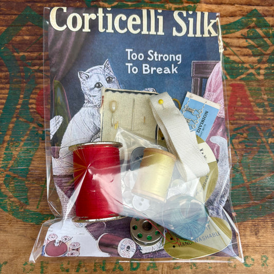 【1950s USA vintage】sewing set 1