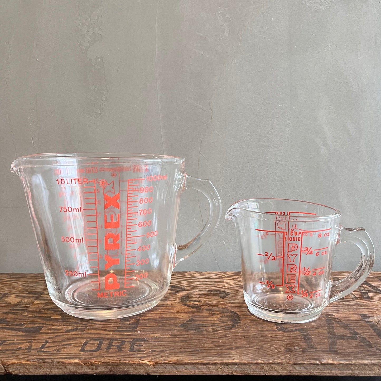 【USA vintage】PYREX オールドパイレックス 508 メジャーカップ
