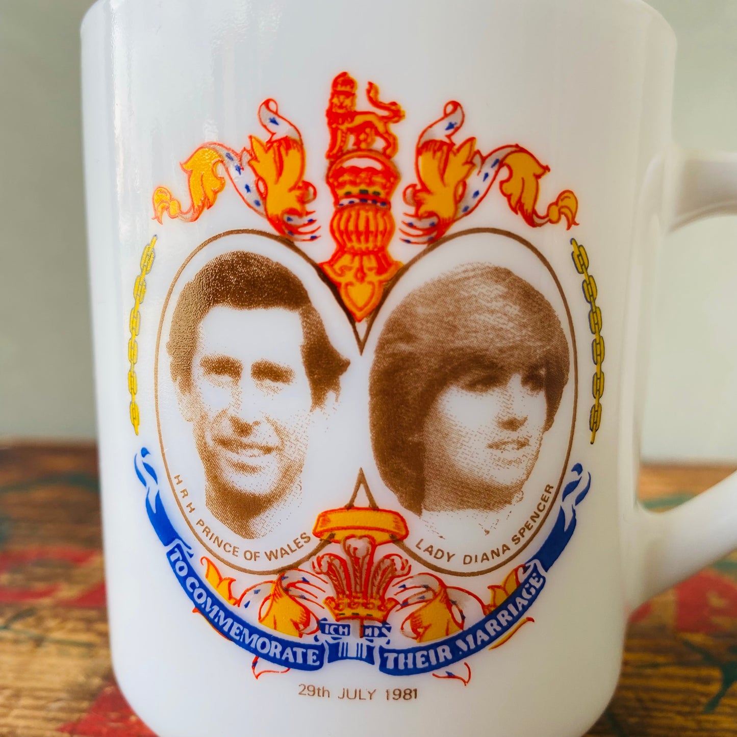 【1981 vintage】arcopal FRANCE mug