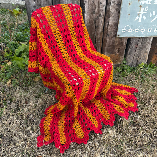 【USA vintage】granny blanket