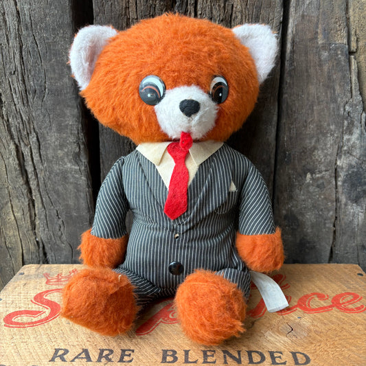 【1970s USA vintage】COMMONWEALTH TOY talking bear