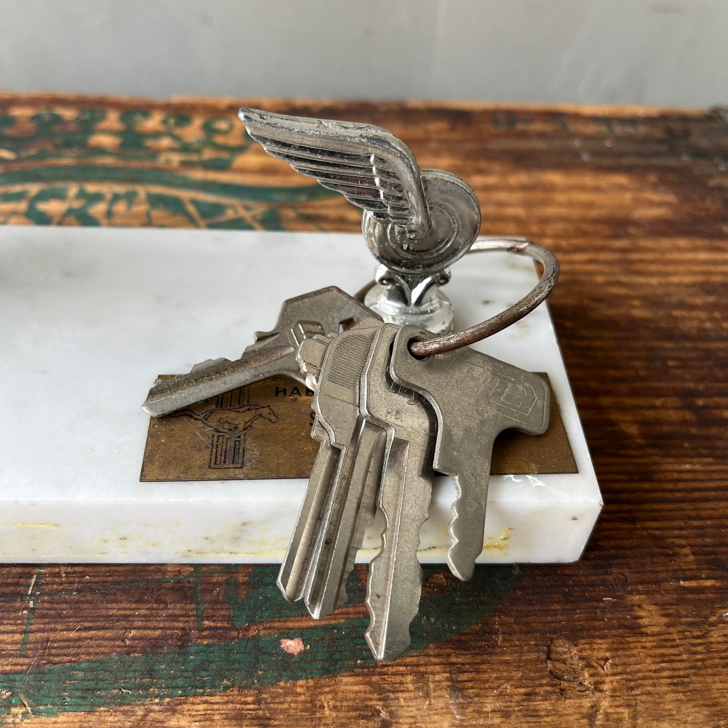 【USA vintage】Trophy Haberfelde Mustangers