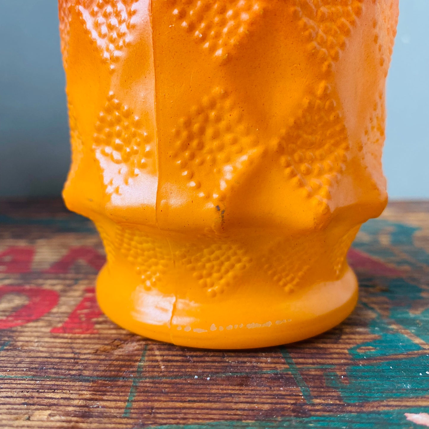 【1960-1976 USA vintage】Fire-King キンバリー オレンジ