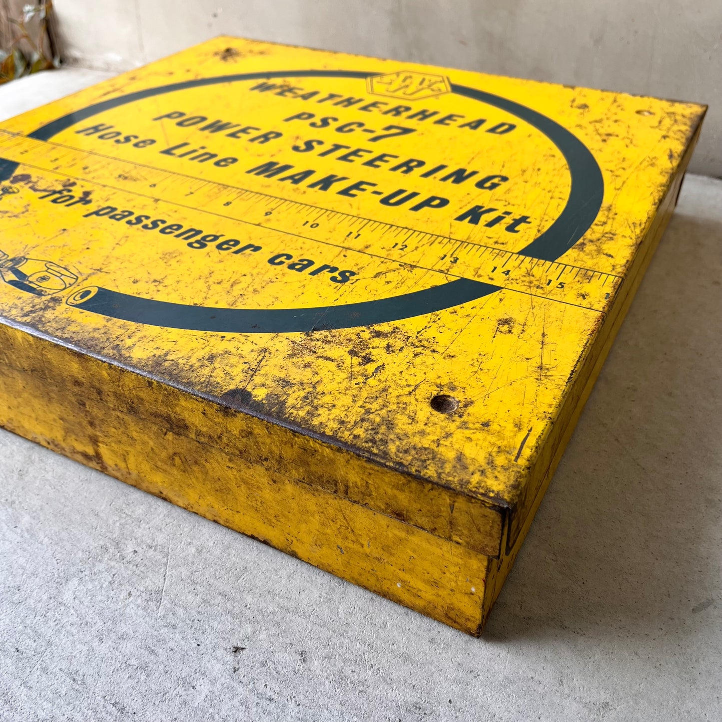 【USA vintage】WEATHERHEAD psc-7 Metal Box