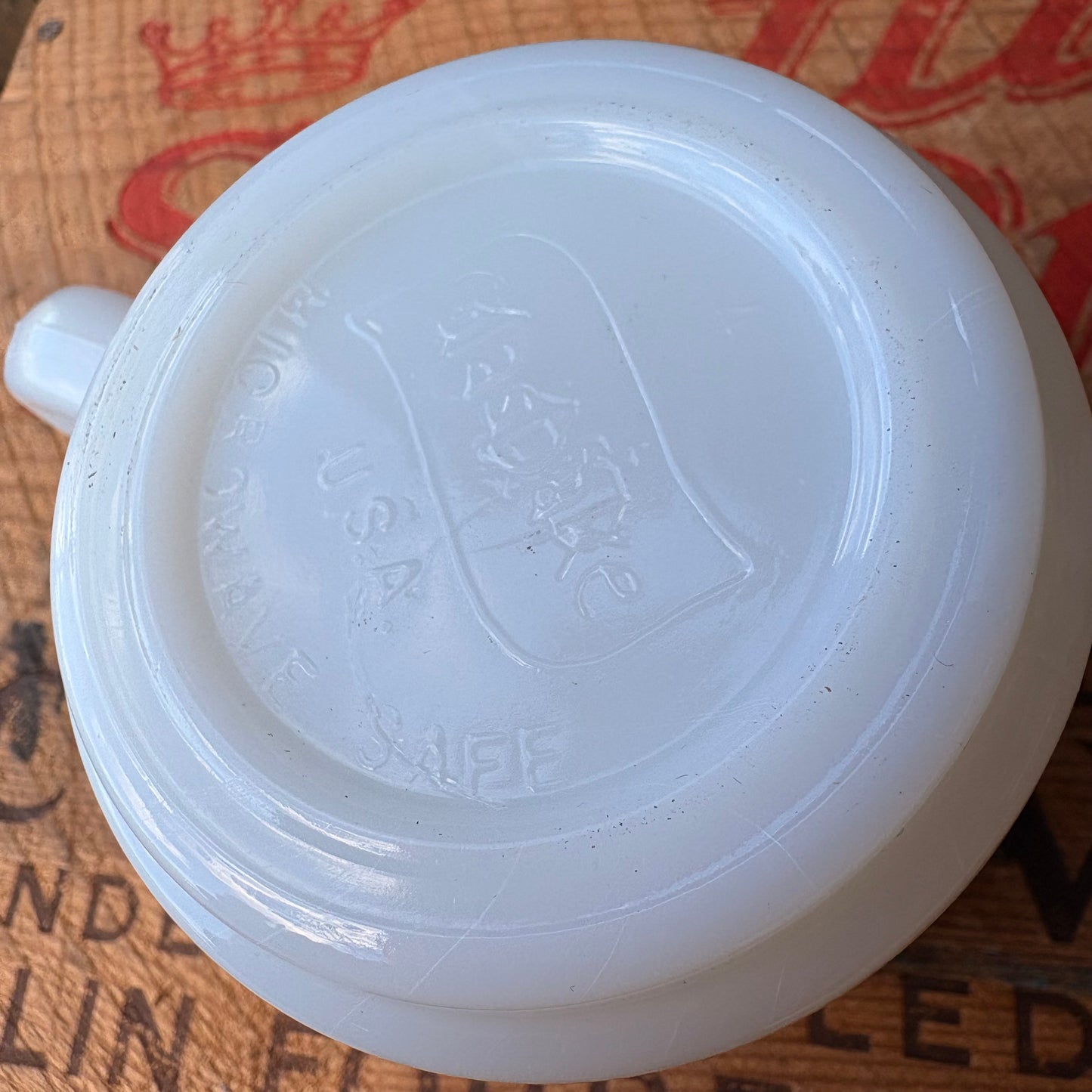 【USA vintage】GLASBAKE “ALASKA HIGHWAY” Mug