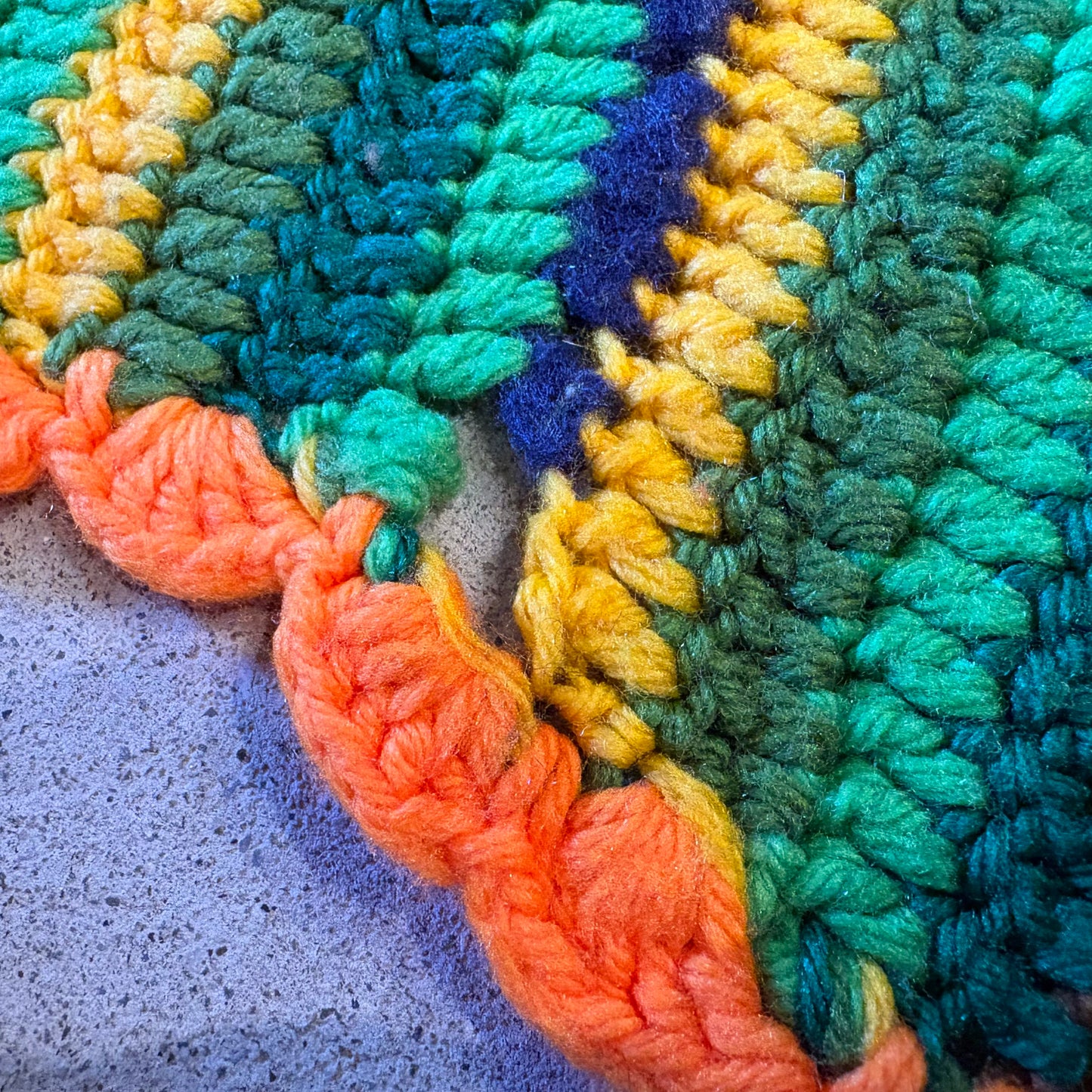 【USA vintage】granny blanket