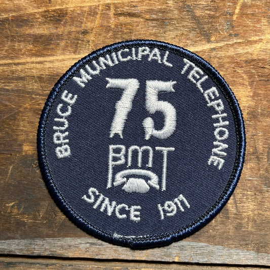 【USA vintage】ワッペン BRUCE MUNICIPAL TELEPHONE