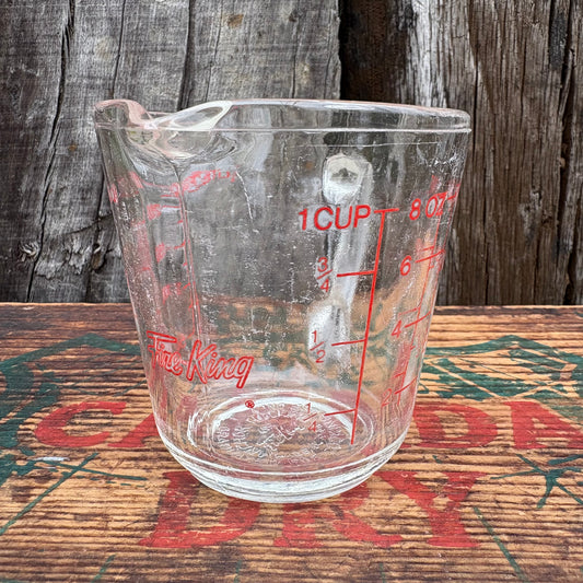 【1960s-1970s USA vintage】Fire-King measuring cup