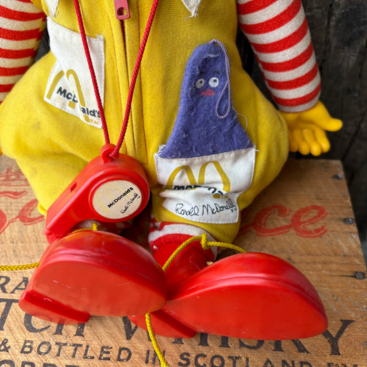 【1978 USA vintage】McDonald’s Ronald McDonald Doll
