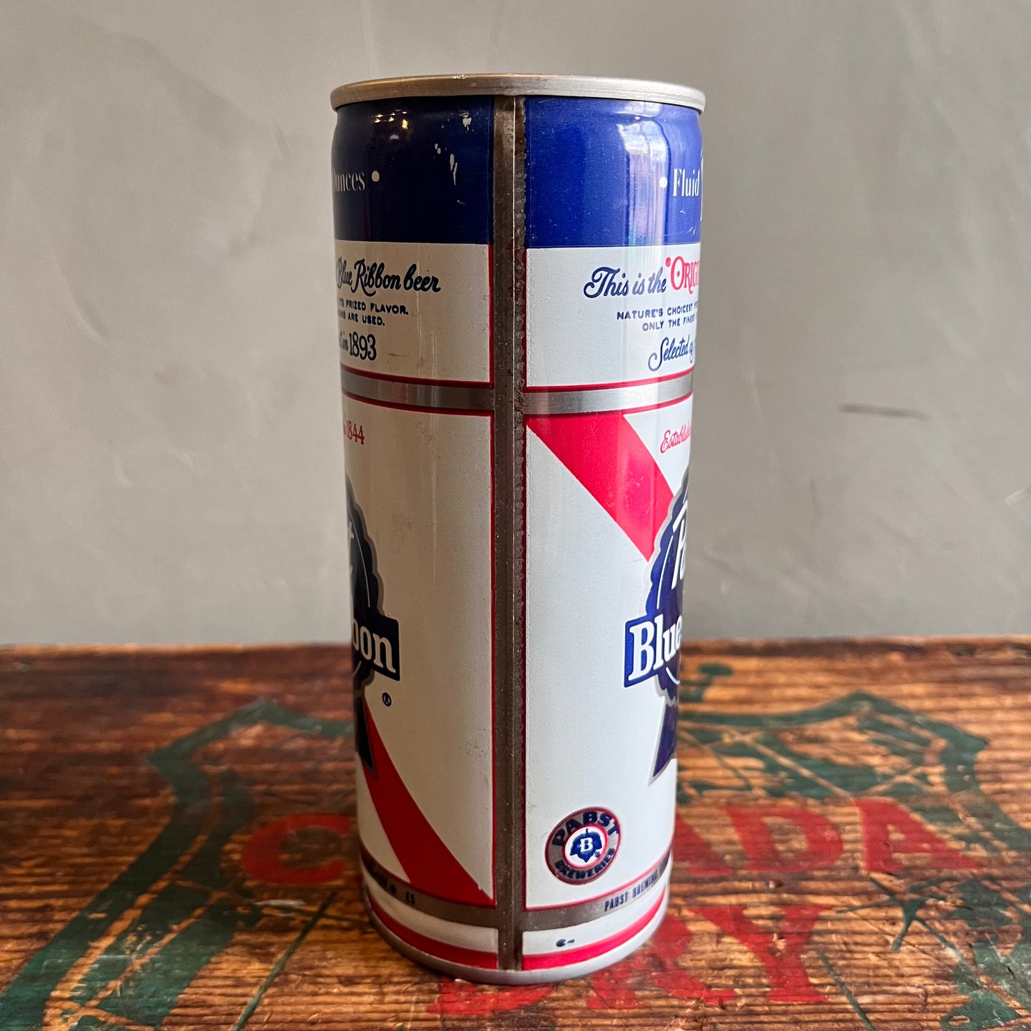 【USA vintage】Pabst Blue Ribbon Beer Can