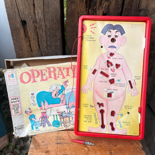 【1965 USA vintage】operation board game